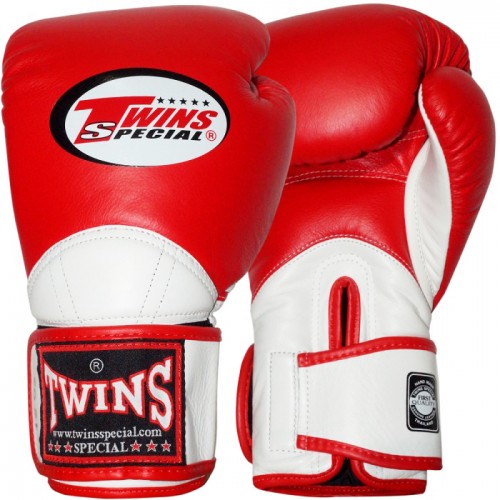 Боксерские перчатки Twins Special (BGVL-11 red/white)